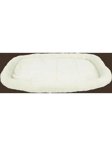 Play On Bolster Crate Mat, Extra Extra Large, White, 46" x 28"