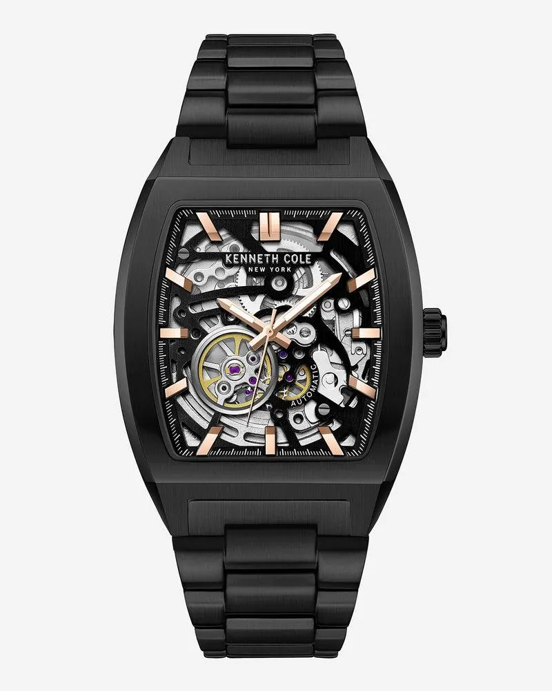 Kenneth Cole Curved Automatic Bracelet Watch