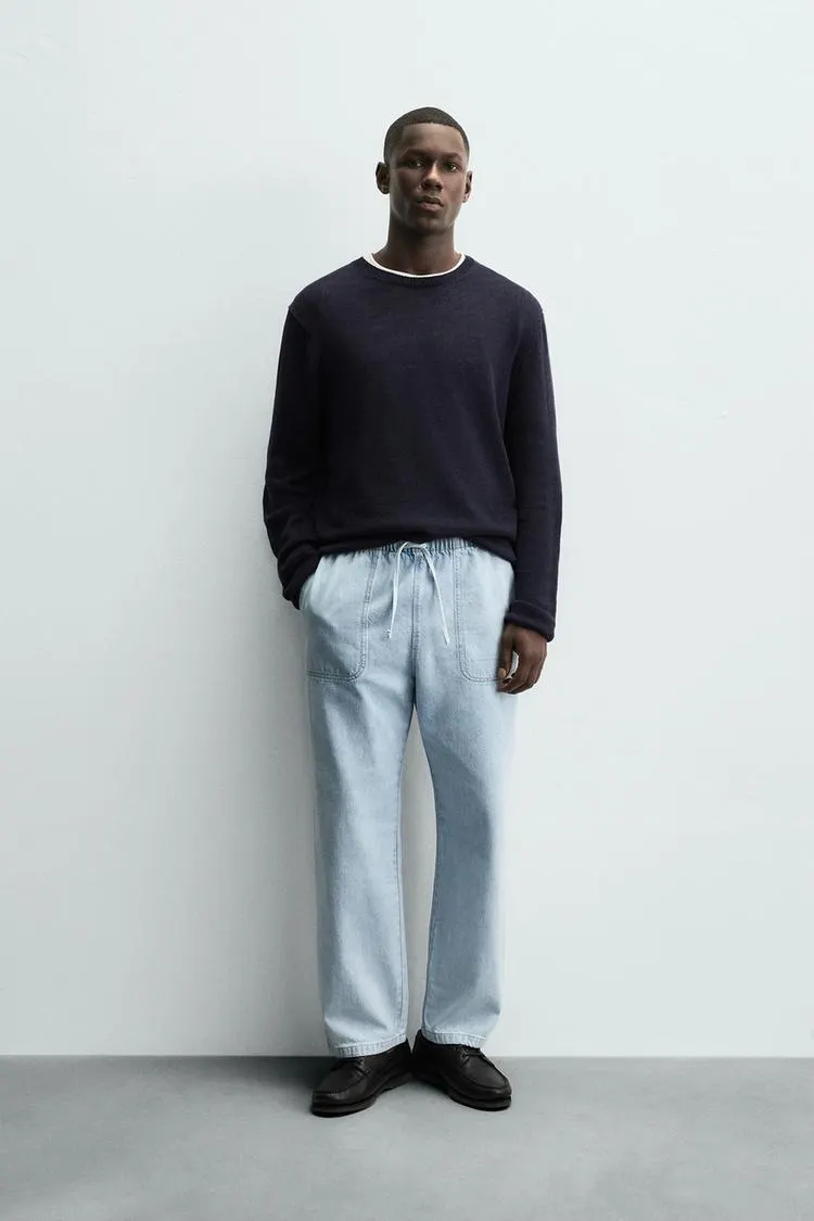 LIGHTWEIGHT JOGGER FIT JEANS