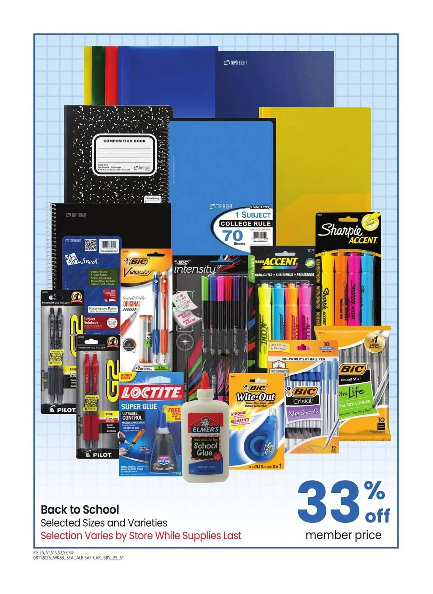 Weekly ad Albertsons Weekly Ad from August 11 to September 7 2025 - Page 25