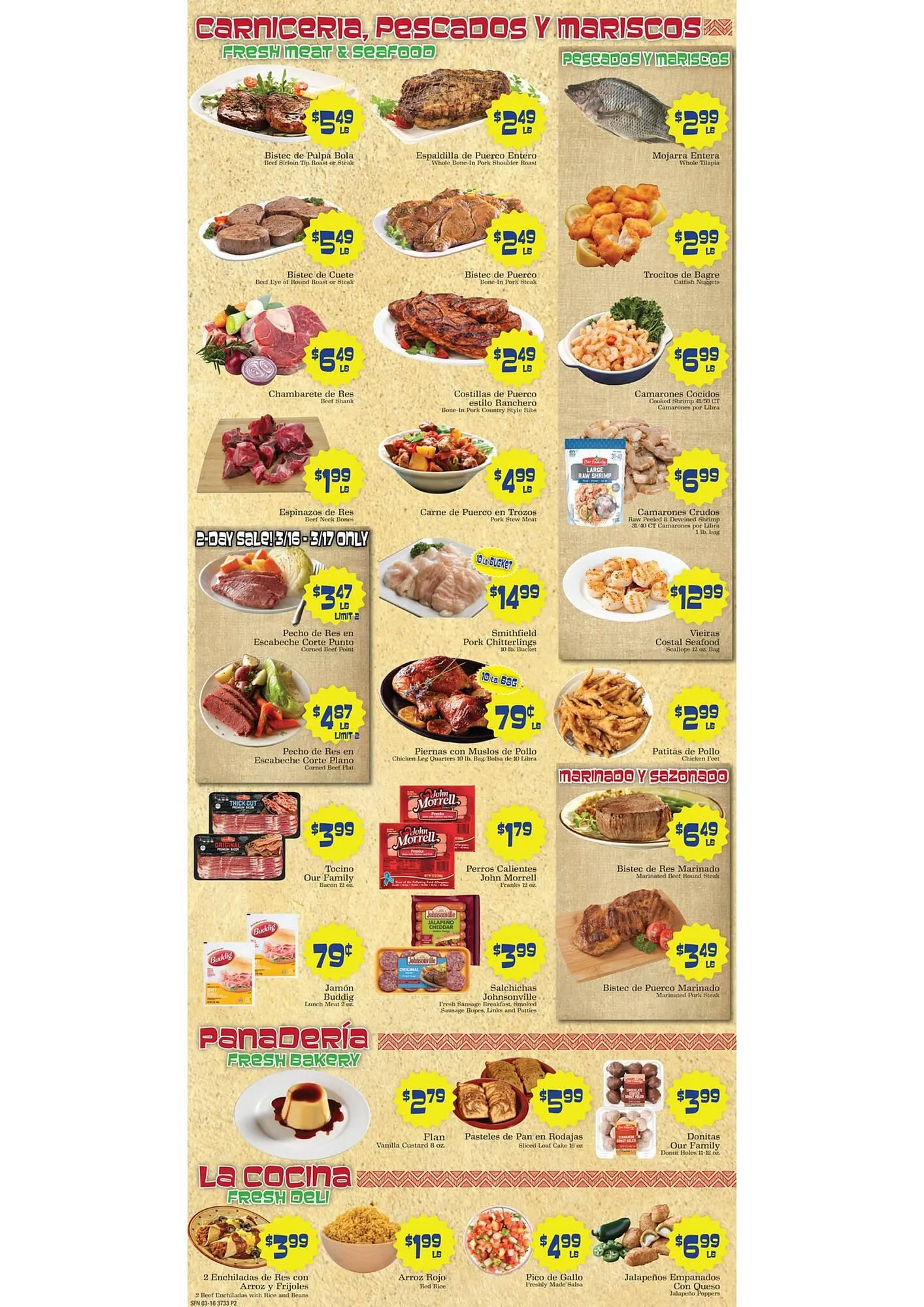 Catálogo de Supermercado Nuestra Familia Weekly Ad 16 de marzo al 22 de marzo 2025 - Página 2