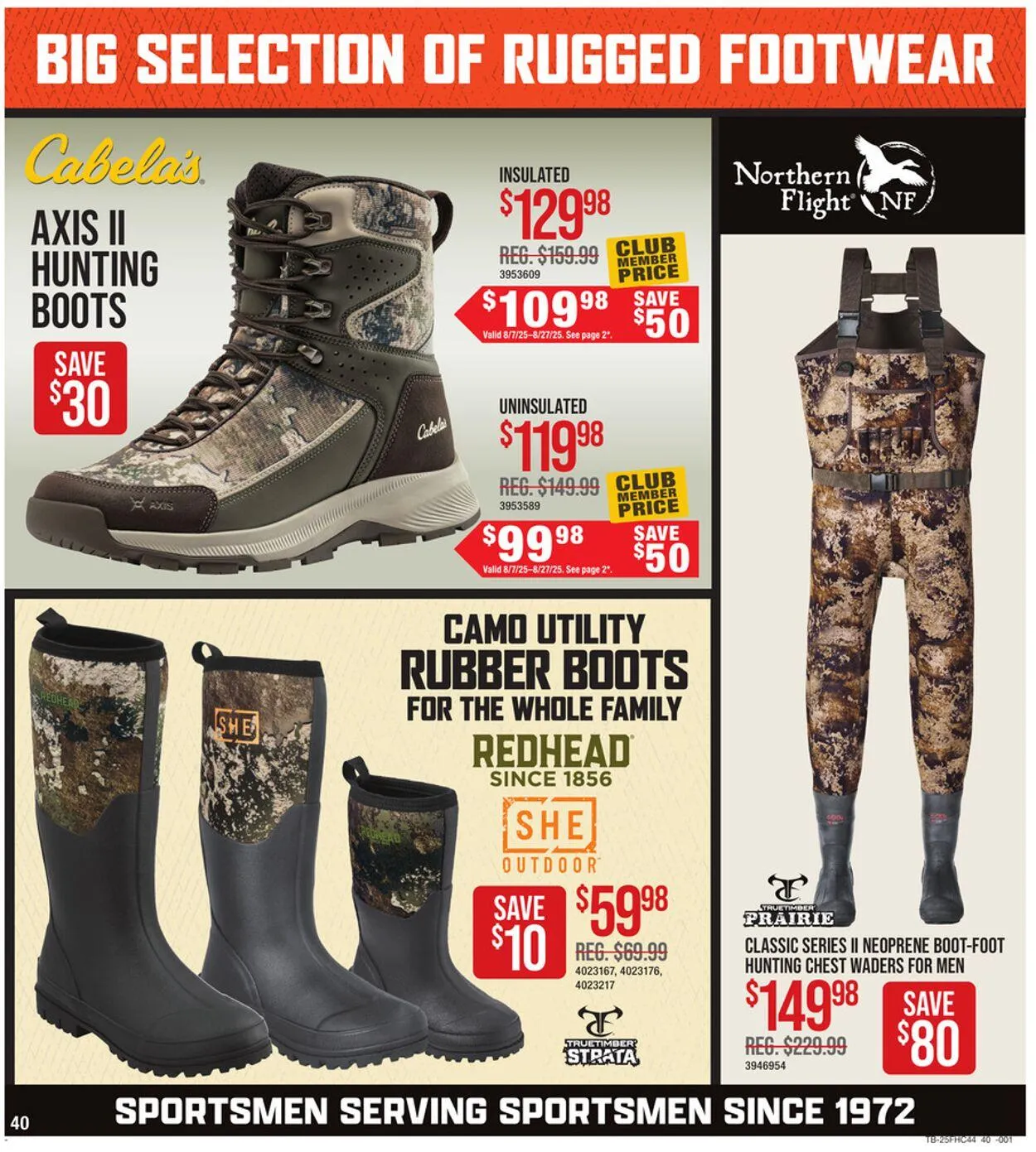 Weekly ad Cabela's Current weekly ad from August 7 to August 27 2025 - Page 40