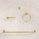 Reeded Bathroom Hardware