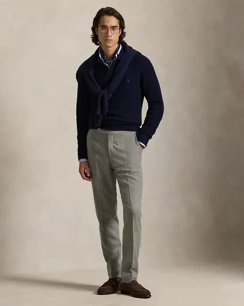 Wool Flannel Trouser