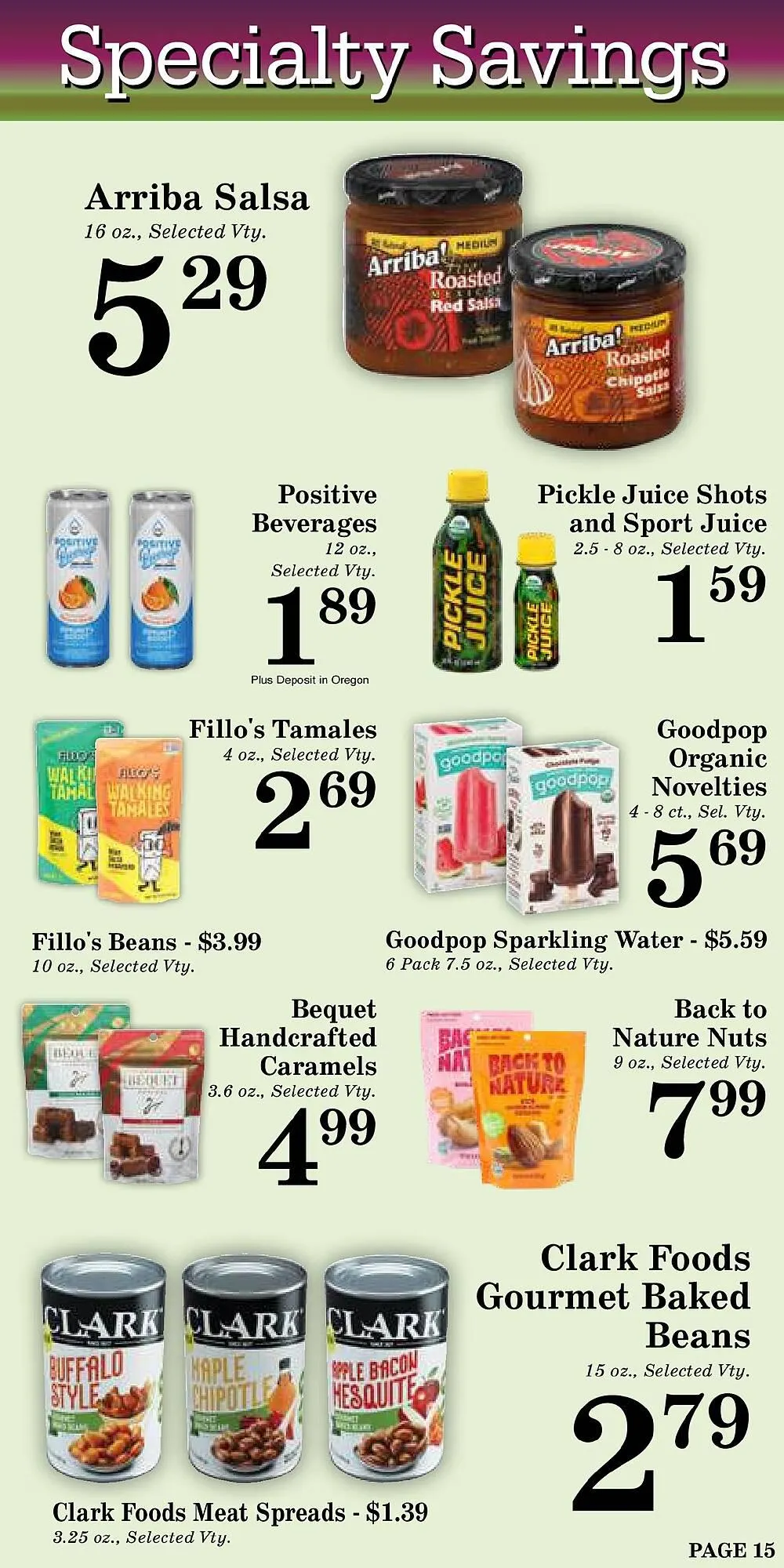 Weekly promotion Harvest Foods weekly ad spanning from September 3 to September 30 2025 - Page 16 for Catalogue 365