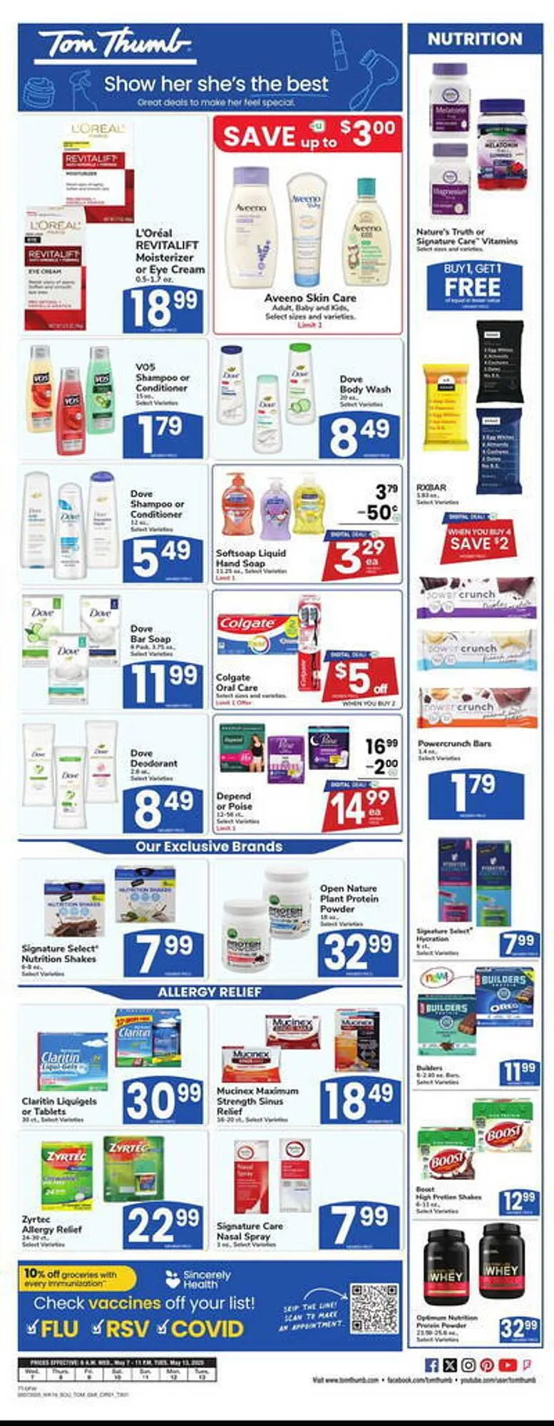 Weekly ad Tom Thumb Weekly Ad from May 7 to May 13 2025 - Page 4
