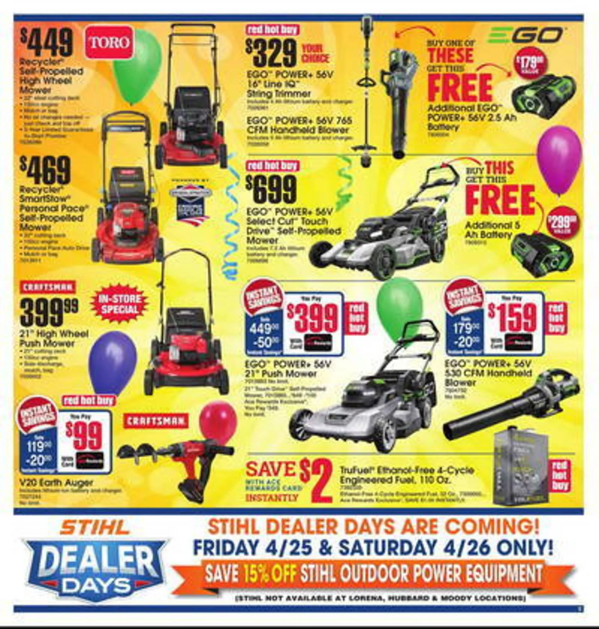 Weekly ad Ace Hardware Weekly Ad from April 16 to April 29 2025 - Page 3