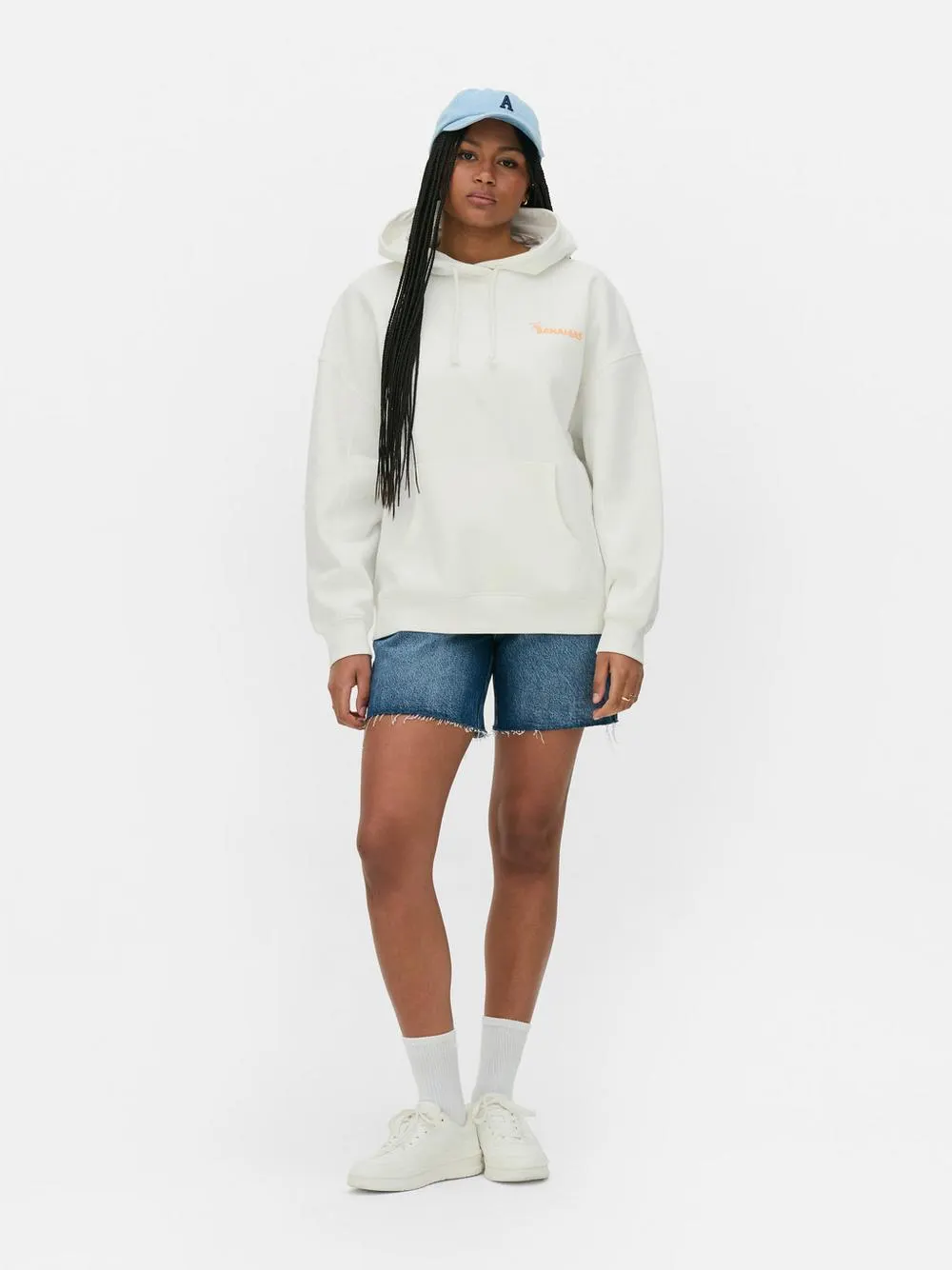„The Bahamas“ Hoodie im Oversized-Look