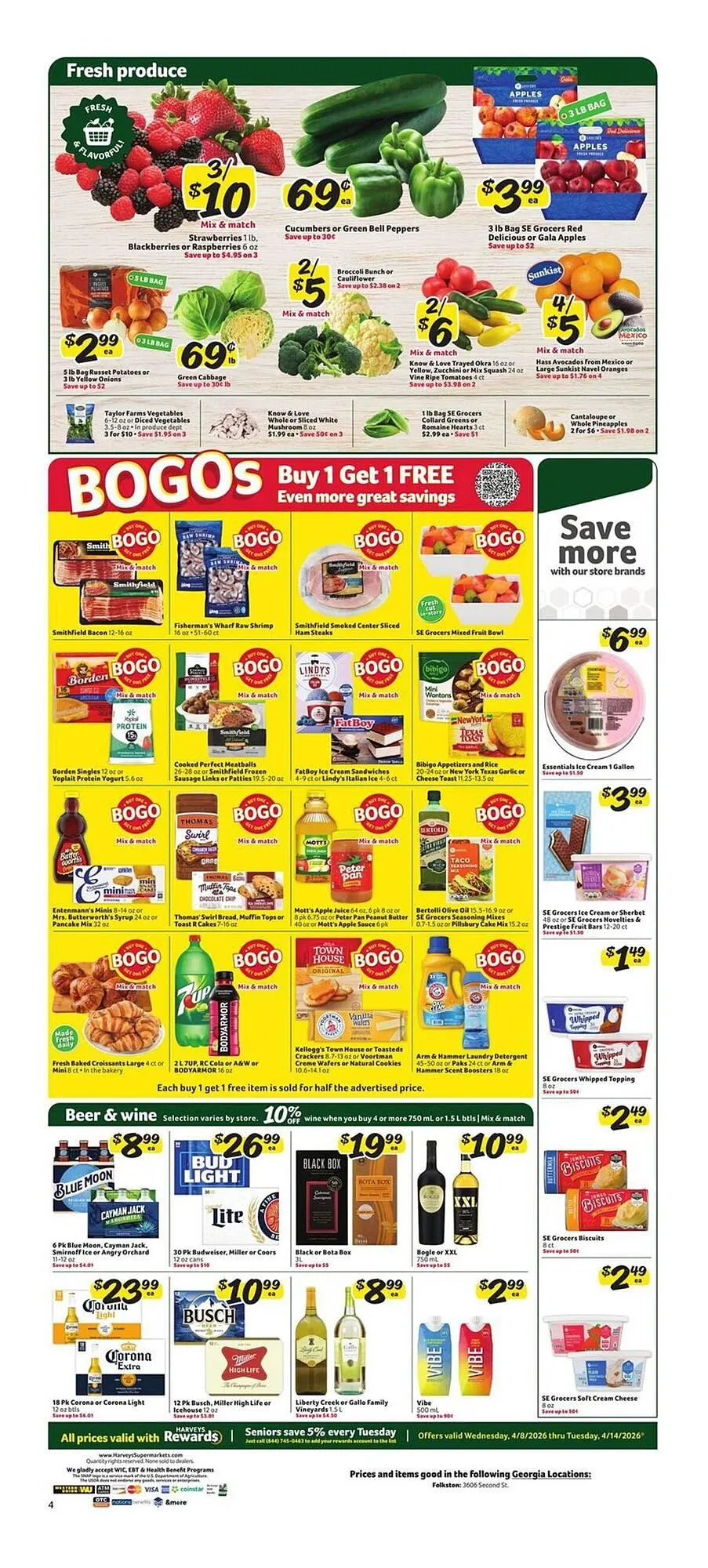 Weekly ad Harveys Supermarkets weekly ad from April 8 to April 14 2026 - Page 6