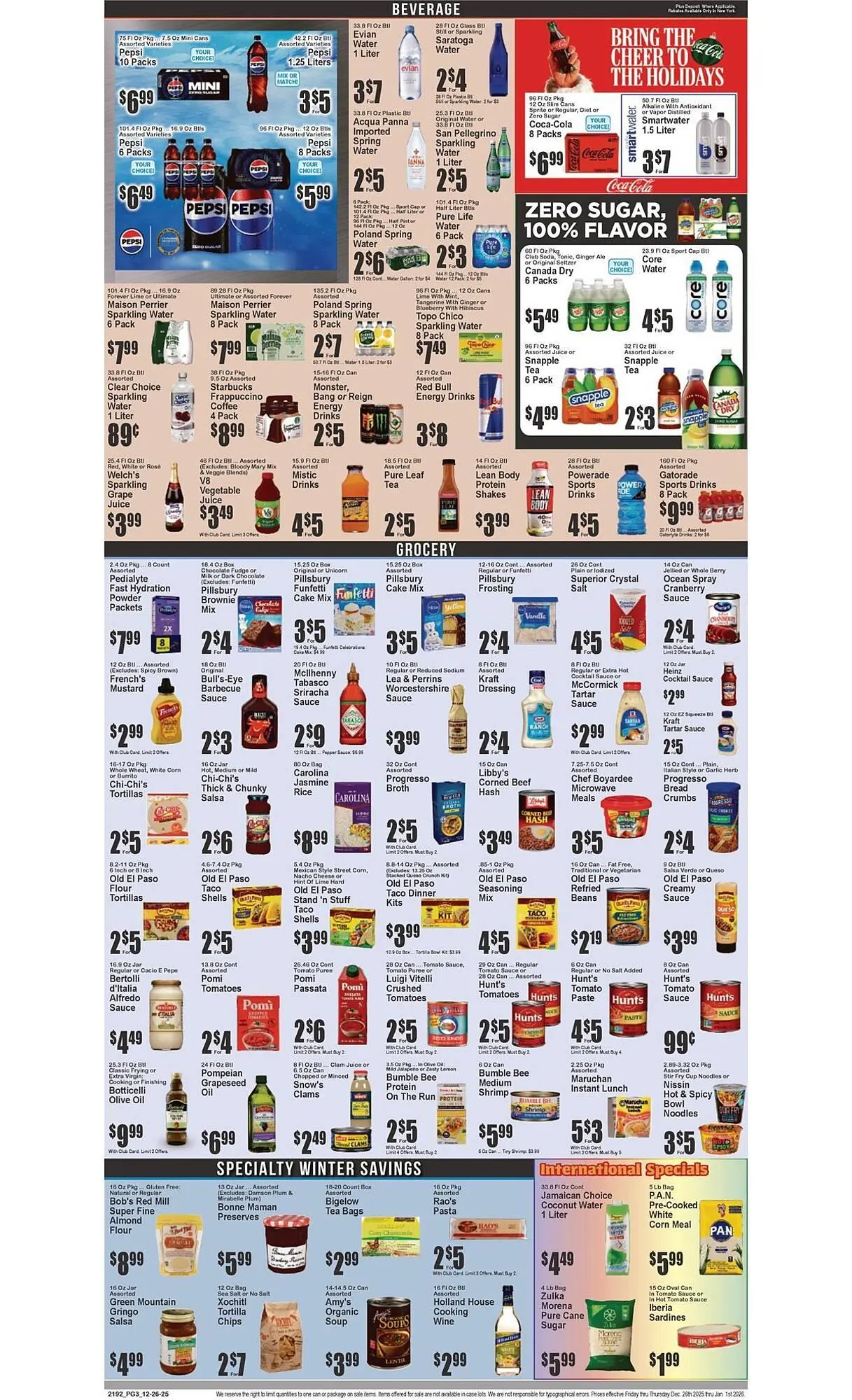 Weekly ad Food Universe circular from December 26 to January 1 2026 - Page 4