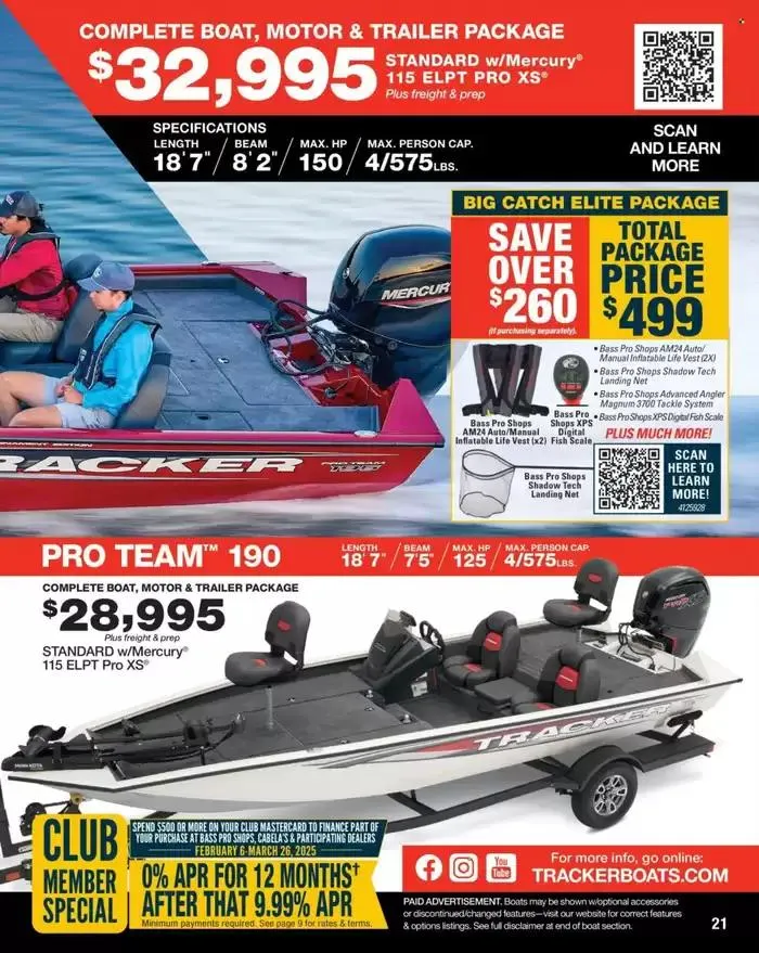 Weekly ad Cabela's Weekly ad from January 31 to February 6 2025 - Page 21