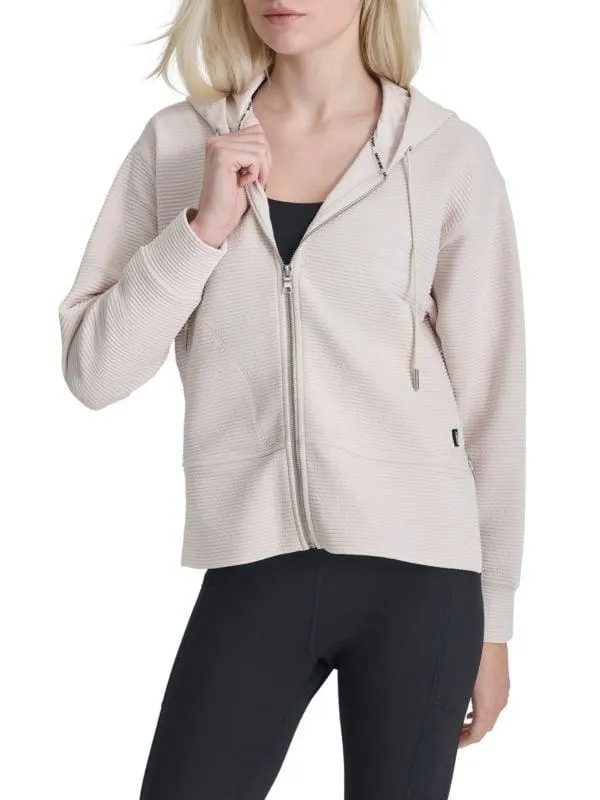 Ribbed Hooded Jacket