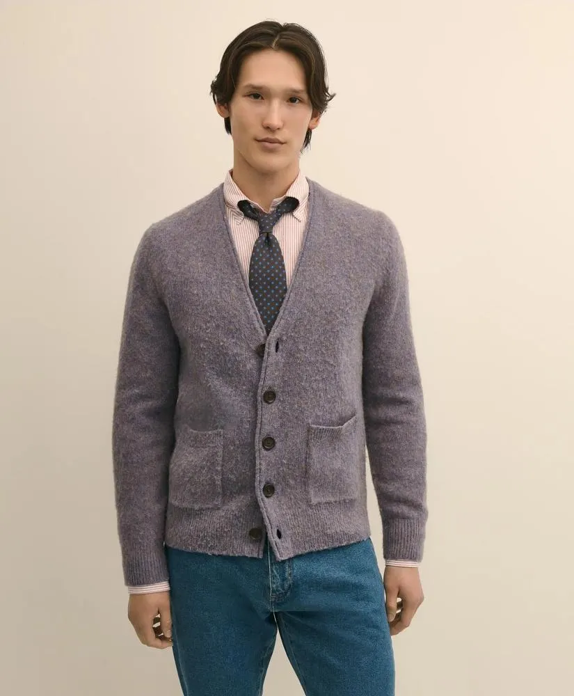 Brushed Wool Cardigan