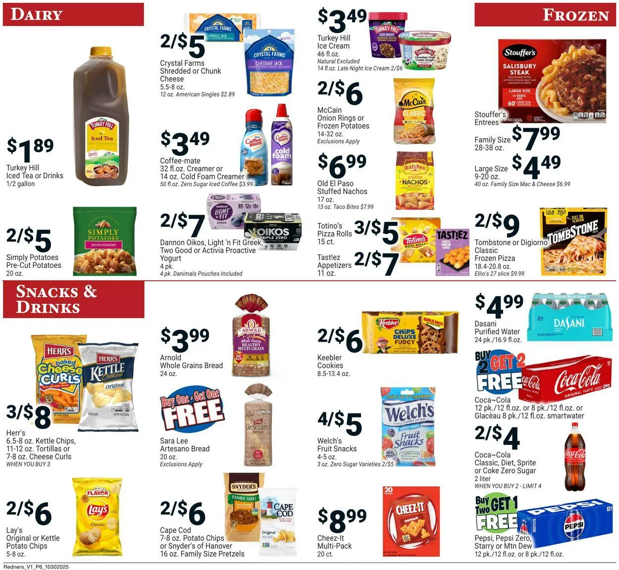 Weekly ad Redner’s Warehouse Market Current weekly ad from October 30 to November 5 2025 - Page 6