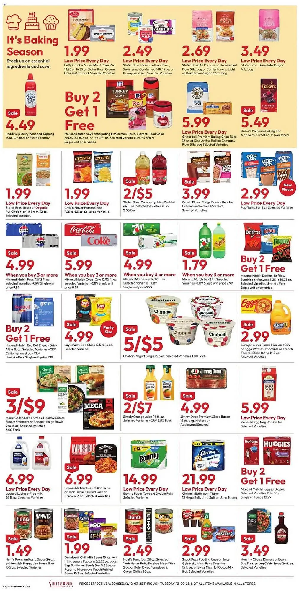 Weekly ad Stater Bros weekly ad from December 3 to December 9 2025 - Page 2