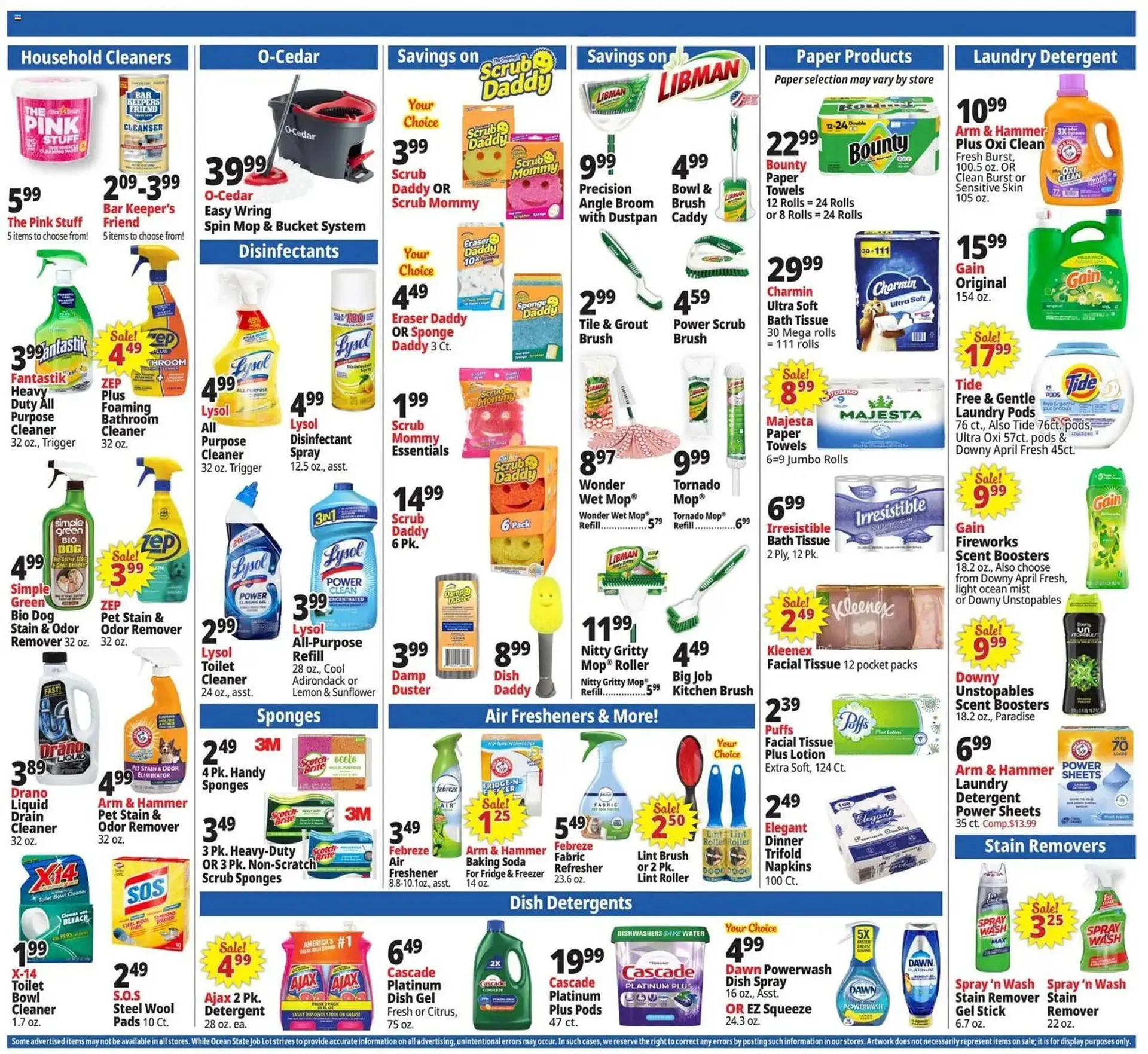 Weekly ad Ocean State Job Lot flyer from January 8 to January 14 2026 - Page 14