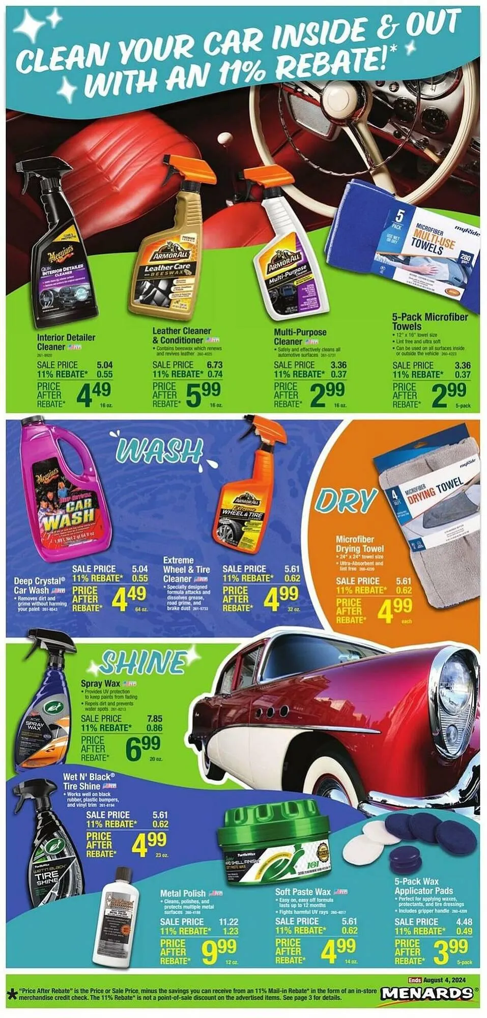 Weekly ad Menards Weekly Ad from July 24 to August 4 2024 - Page 4