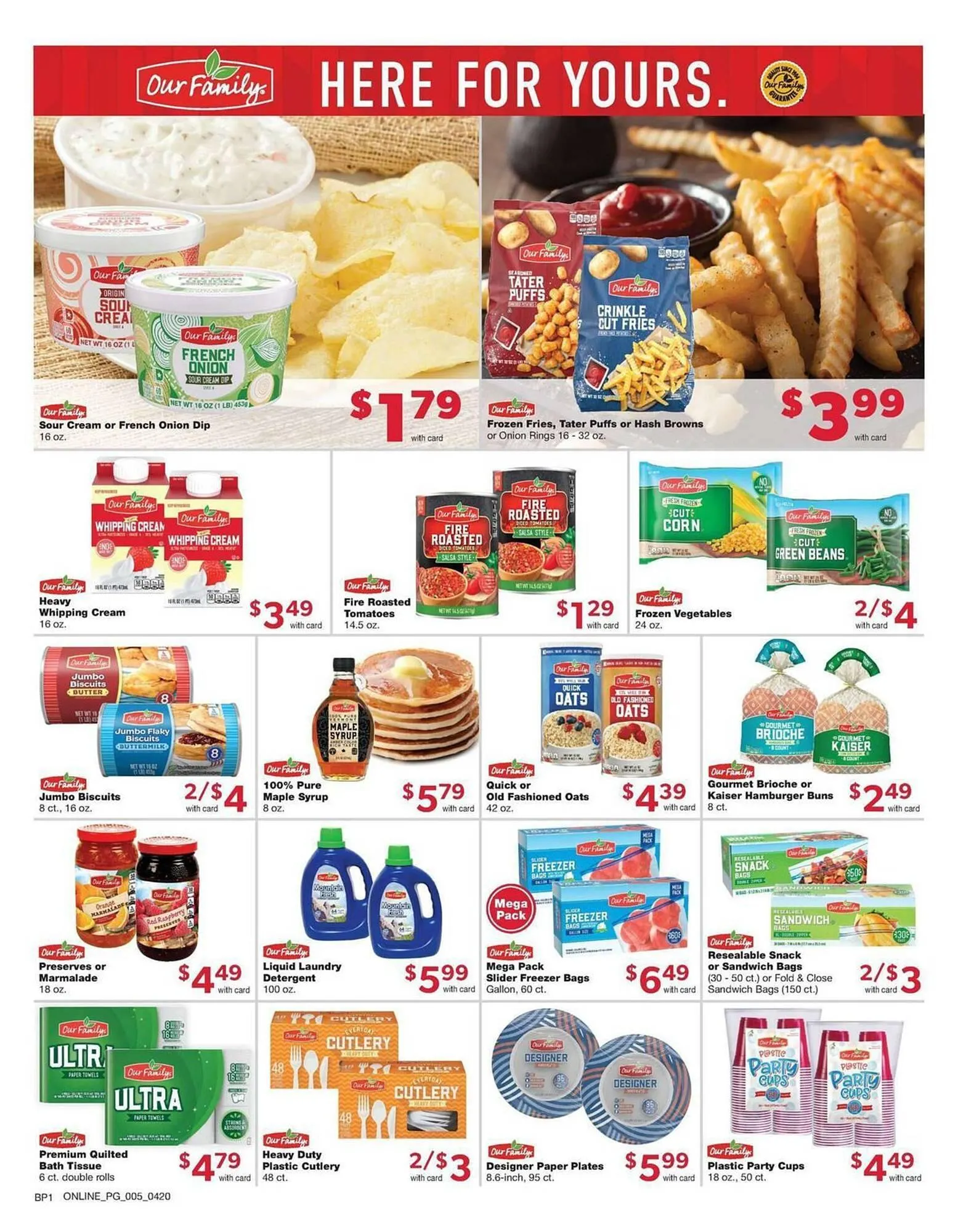 Weekly ad Family Fare Weekly Ad from April 20 to April 26 2025 - Page 9