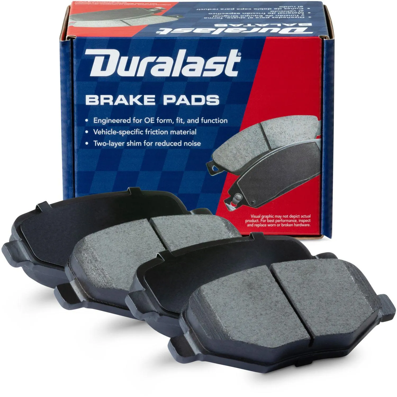 Duralast Ceramic Brake Pads MKD1377