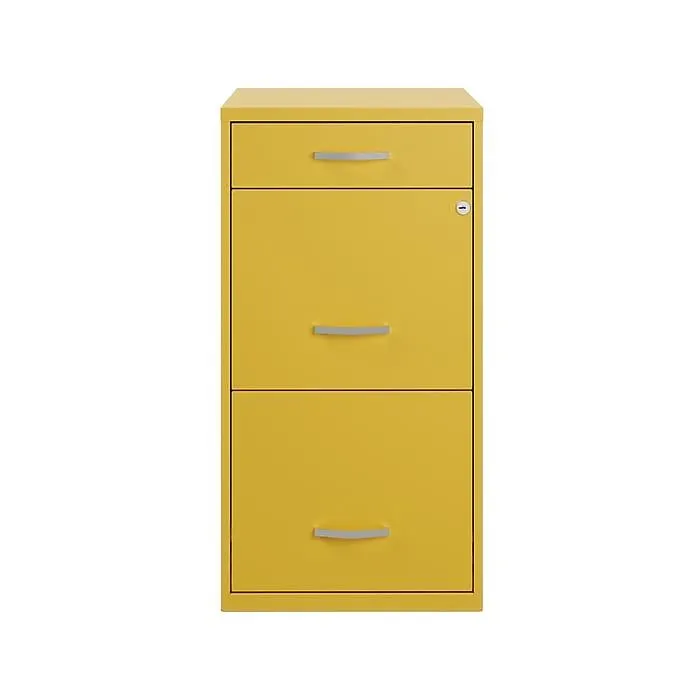 Space Solutions SOHO Organizer 3-Drawer Vertical File Cabinet,