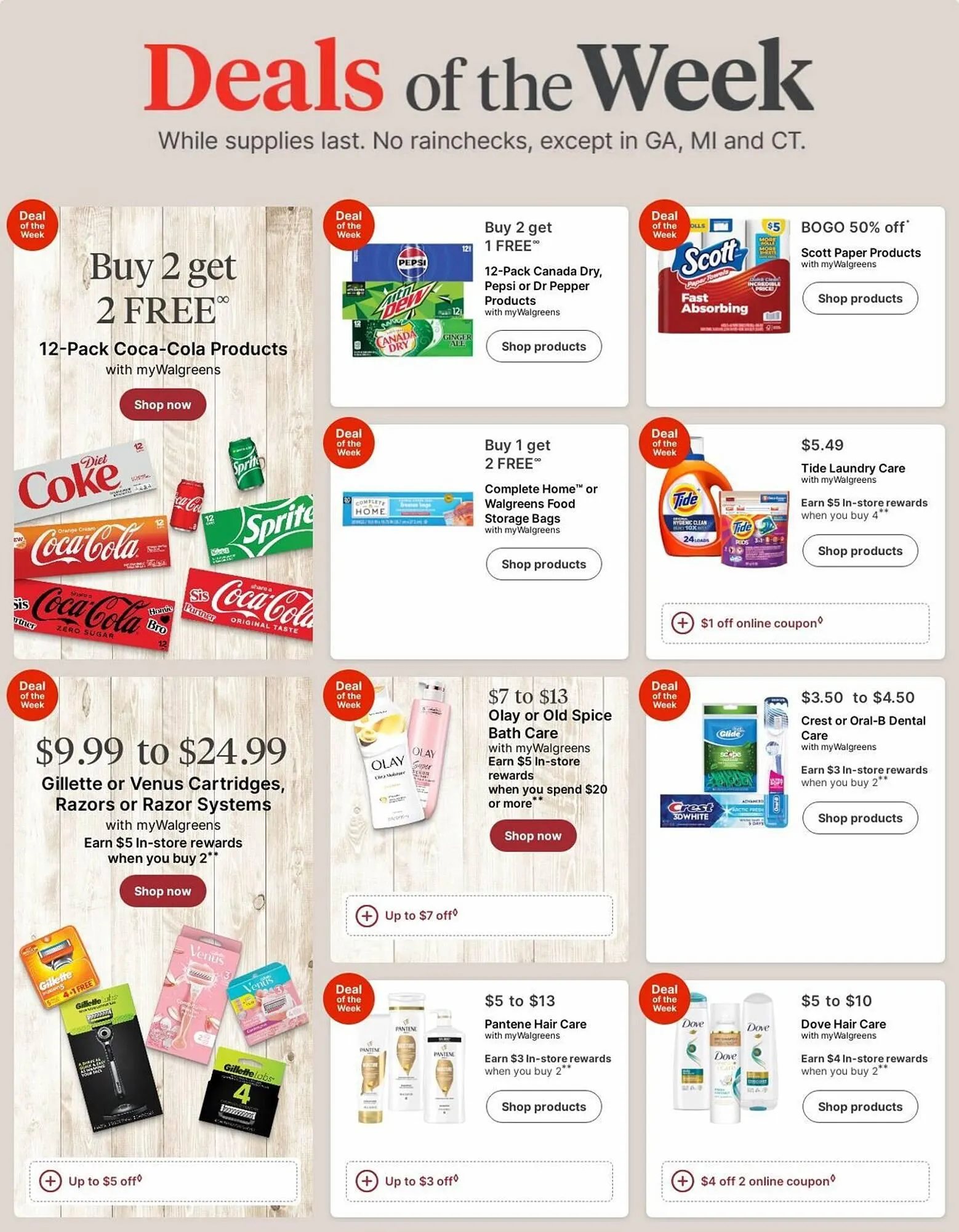 Weekly ad Walgreens Weekly Ad from April 28 to May 7 2025 - Page 1