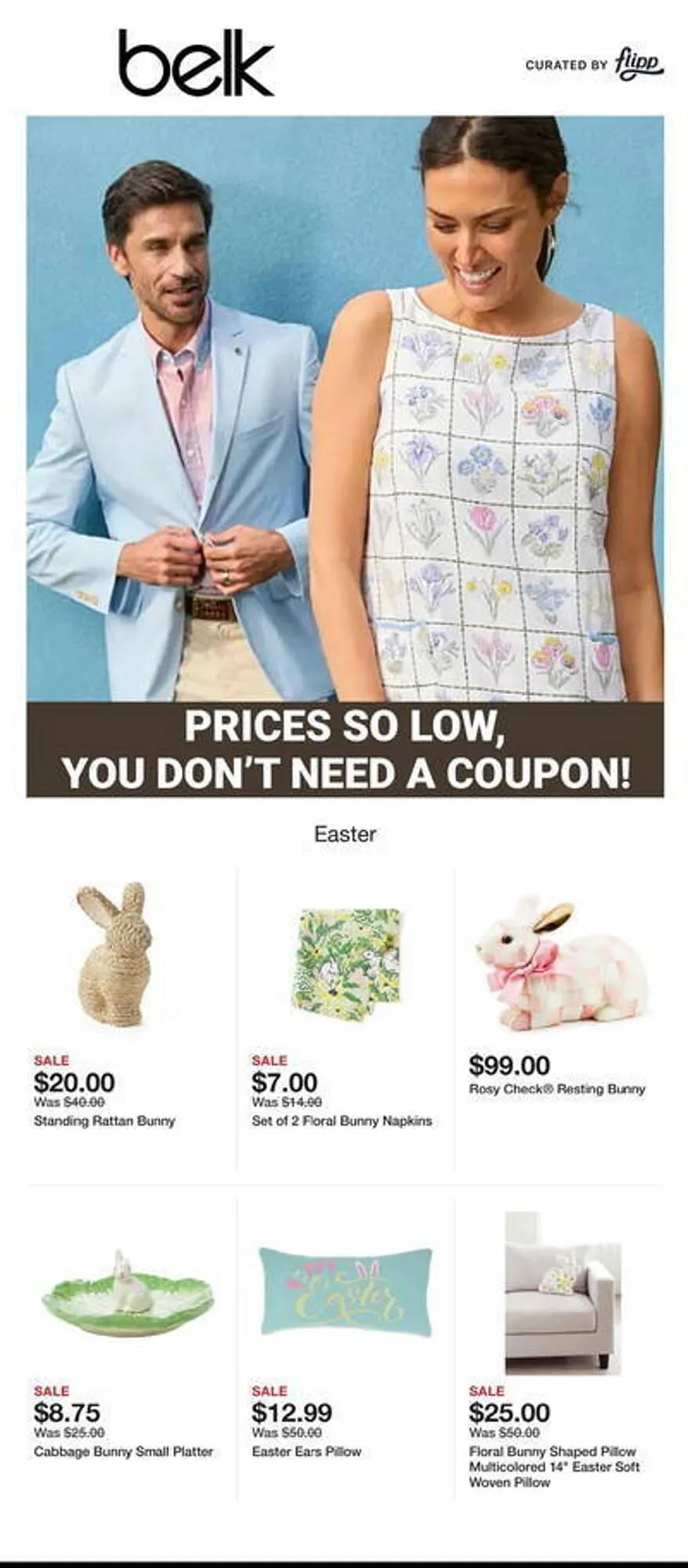 Weekly ad Belk Weekly Ad from April 7 to April 13 2025 - Page 1