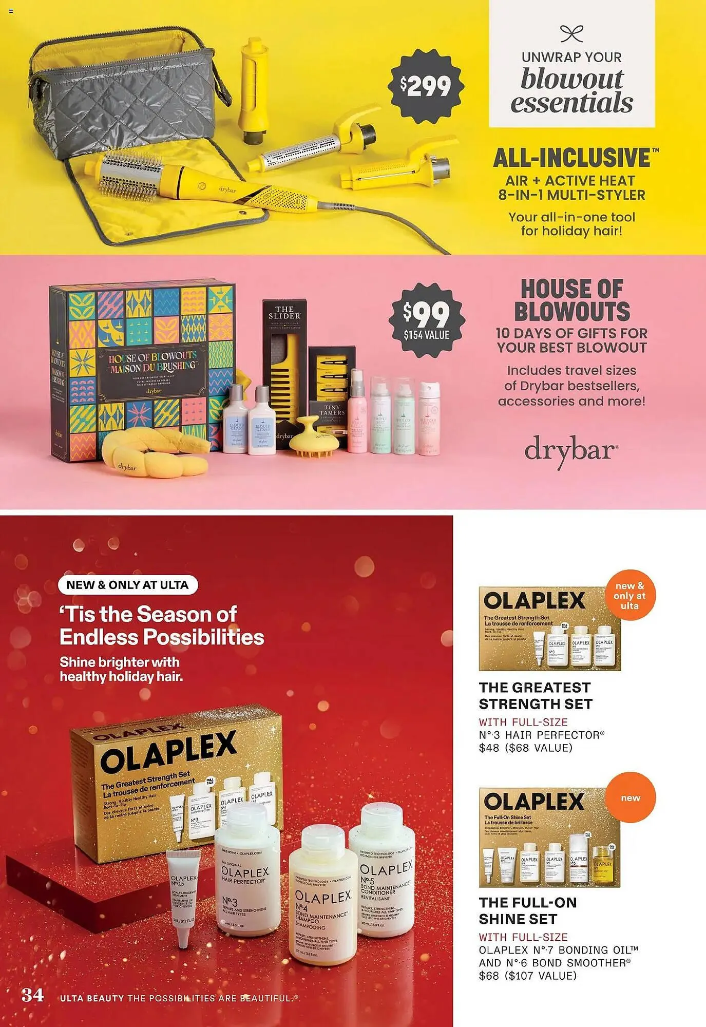 Weekly promotion Ulta Beauty weekly ad spanning from December 8 to January 2 2026 - Page 34 for Catalogue 365