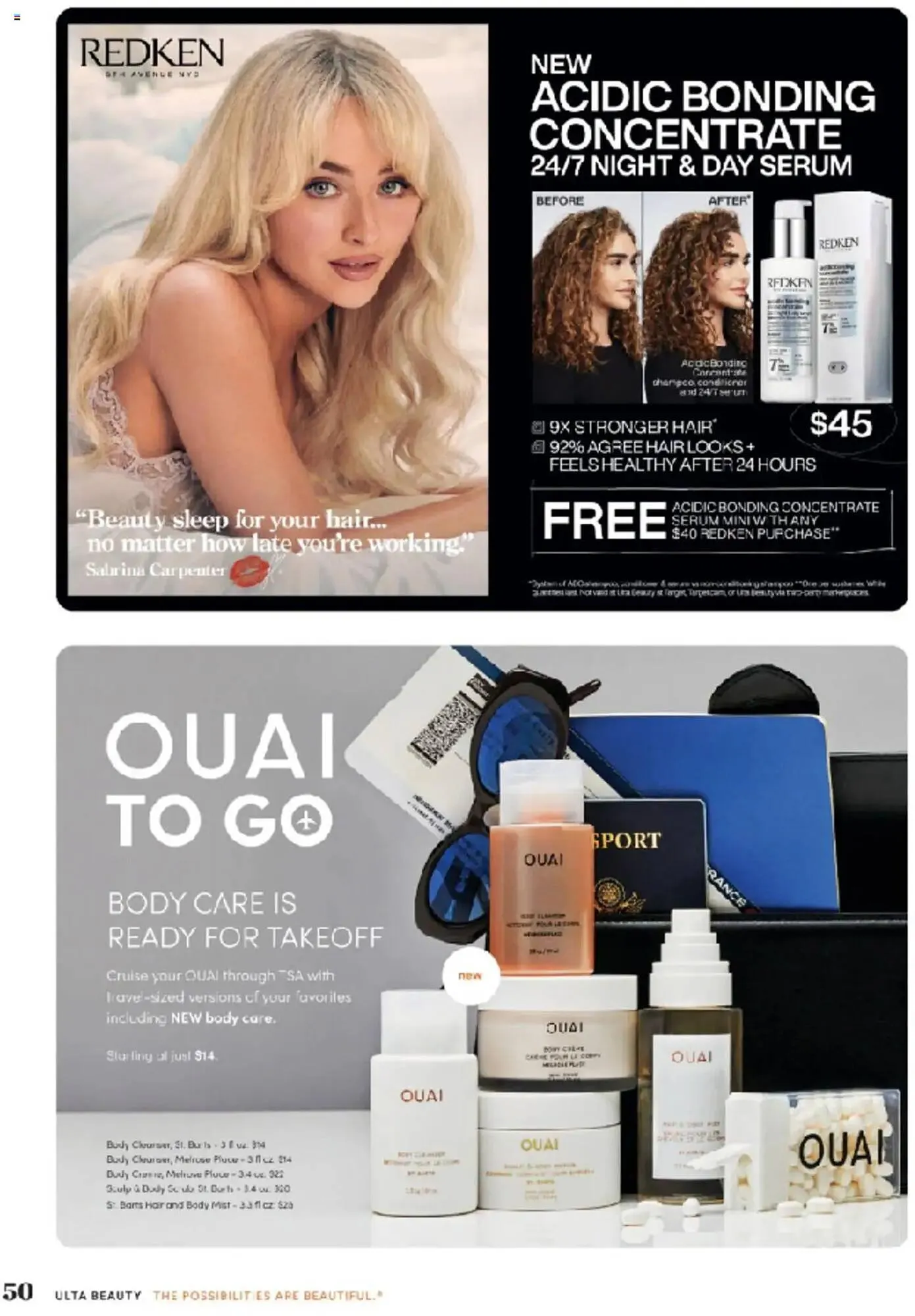 Weekly ad Ulta Beauty Weekly Ad from March 7 to March 27 2025 - Page 50