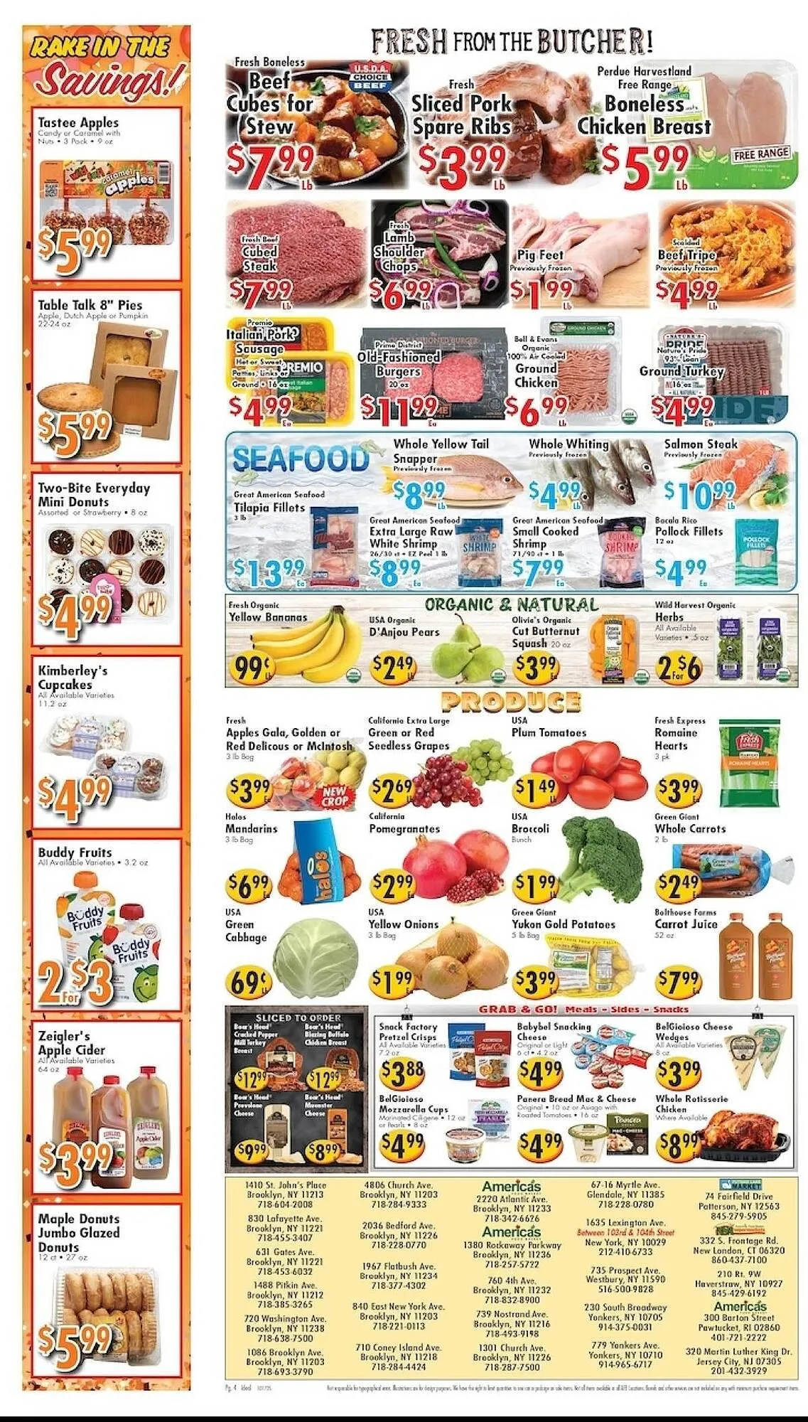 Weekly ad Ideal Food Basket circular from October 17 to October 23 2025 - Page 4