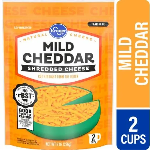 Kroger® Mild Cheddar Shredded Cheese