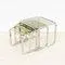 Glass Coffee Tables, Set of 3