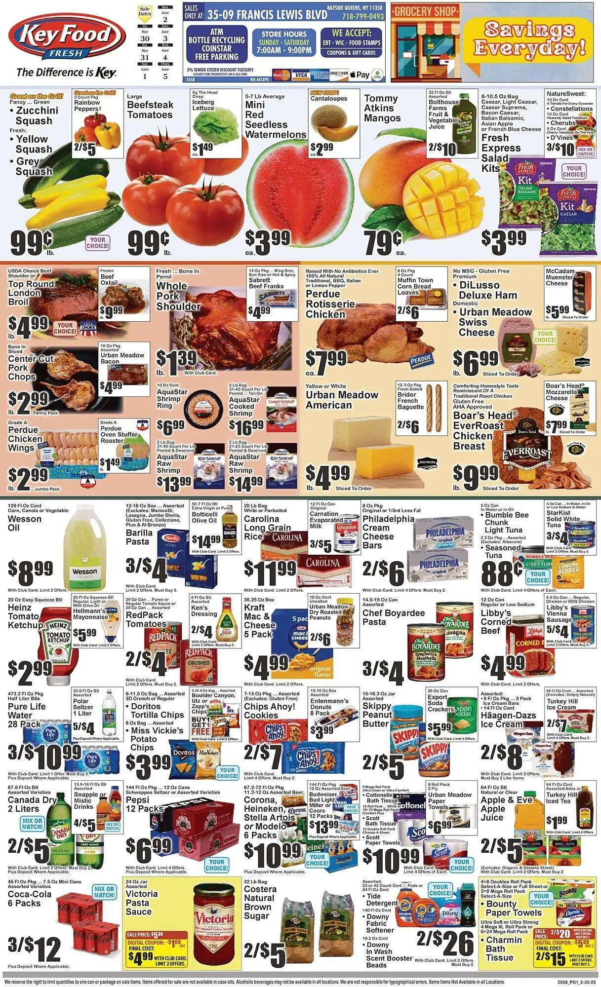 Weekly ad Key Food Weekly Ad from May 30 to June 5 2025 - Page 1
