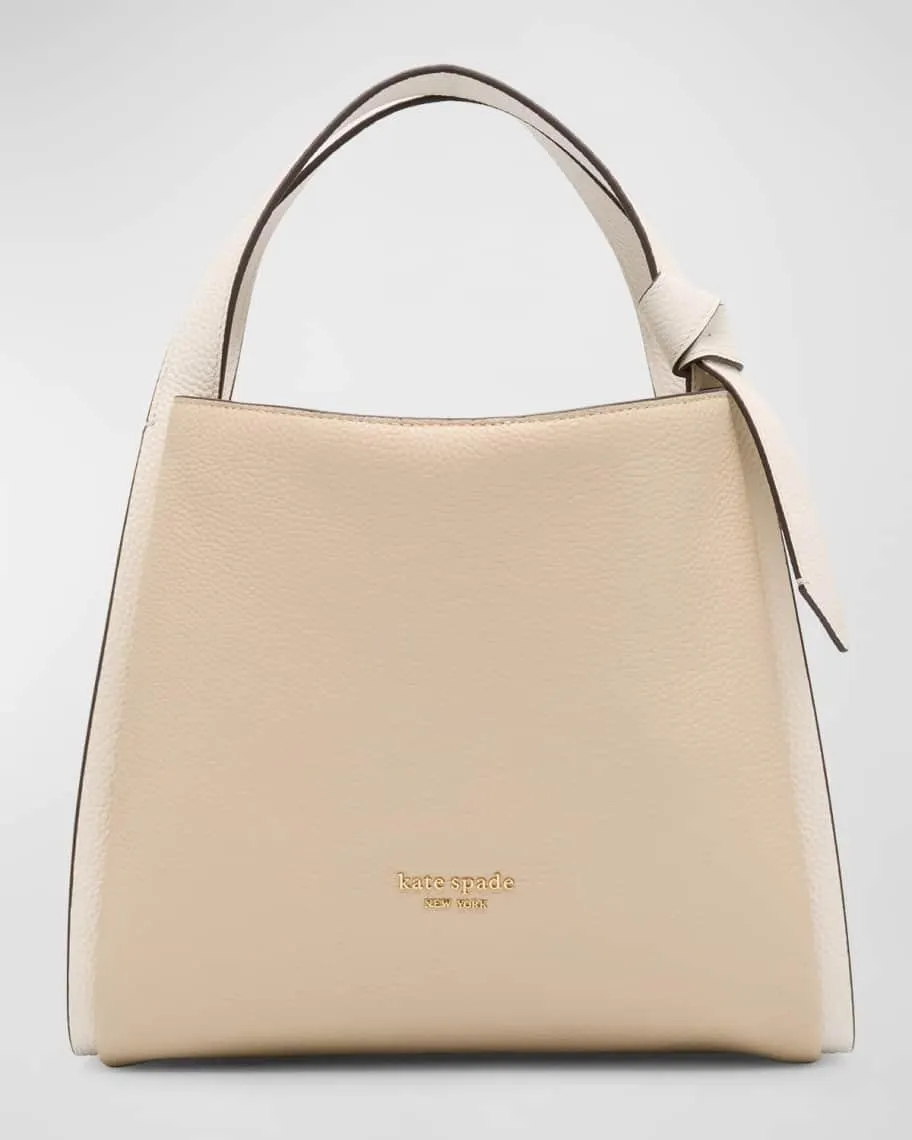 knott medium leather crossbody bag