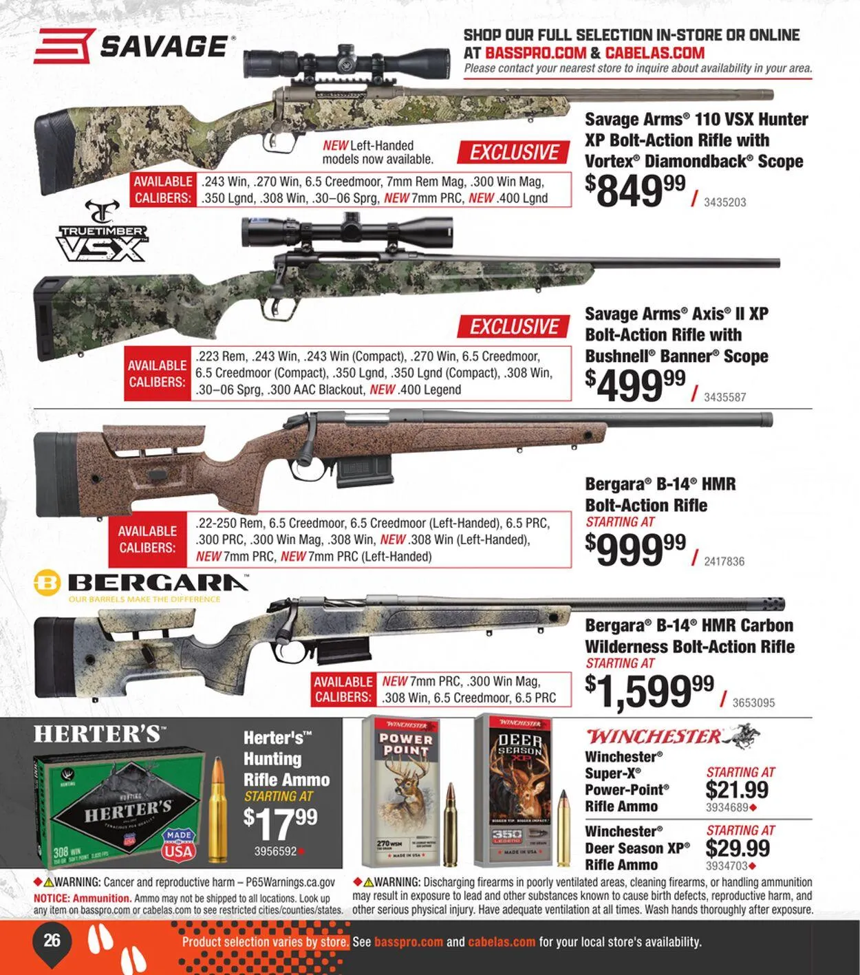 Weekly ad Bass Pro Current weekly ad from September 11 to September 25 2024 - Page 210