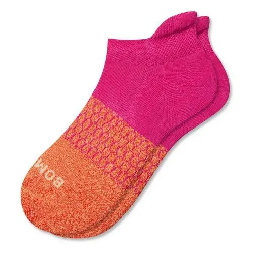 Youth Bombas Marl Toe Block Ankle Socks