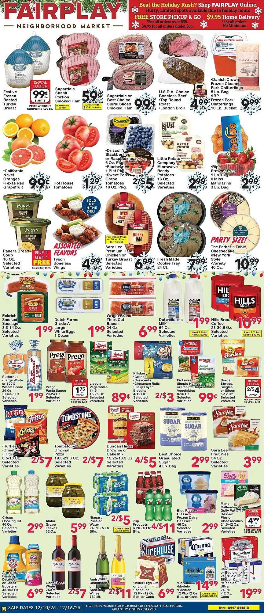 Weekly ad Fairplay weekly ad from December 10 to December 16 2025 - Page 1