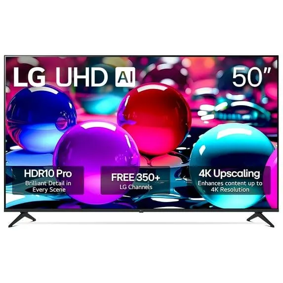 LG 50UA7500ZUA 50"Class 4K UHD UA75 Series AI Smart TV (2025)