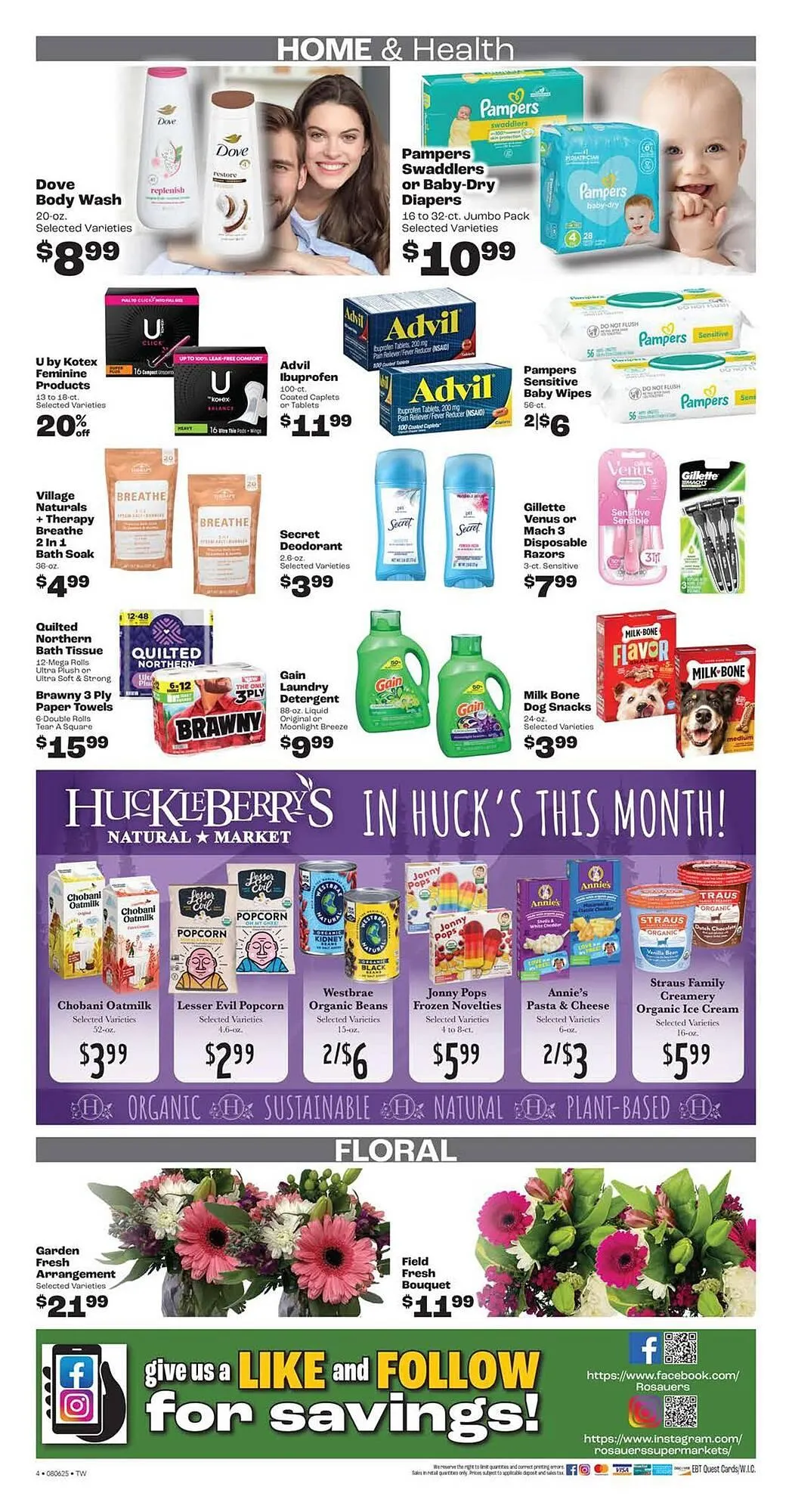 Weekly ad Rosauers Weekly Ad from August 6 to August 12 2025 - Page 4