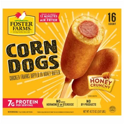 Foster Farms Honey Crunchy Corn Dogs