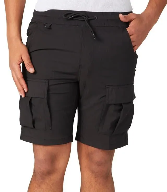 Burnside Mens Poly Span Cargo Shorts
