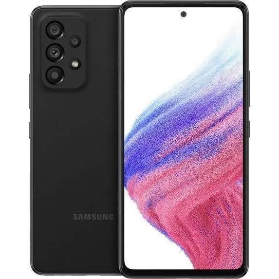 Restored Samsung Galaxy A53 5G SM-A536U1 128GB Black - Factory Unlocked Cell Phone (Refurbished)