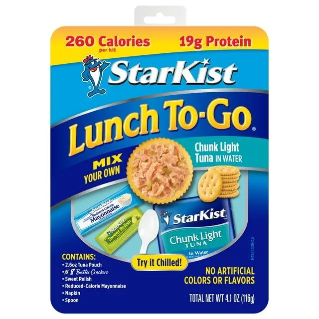 StarKist Lunch To-Go® Chunk Light Mix Your Own Tuna Salad (Pouch)