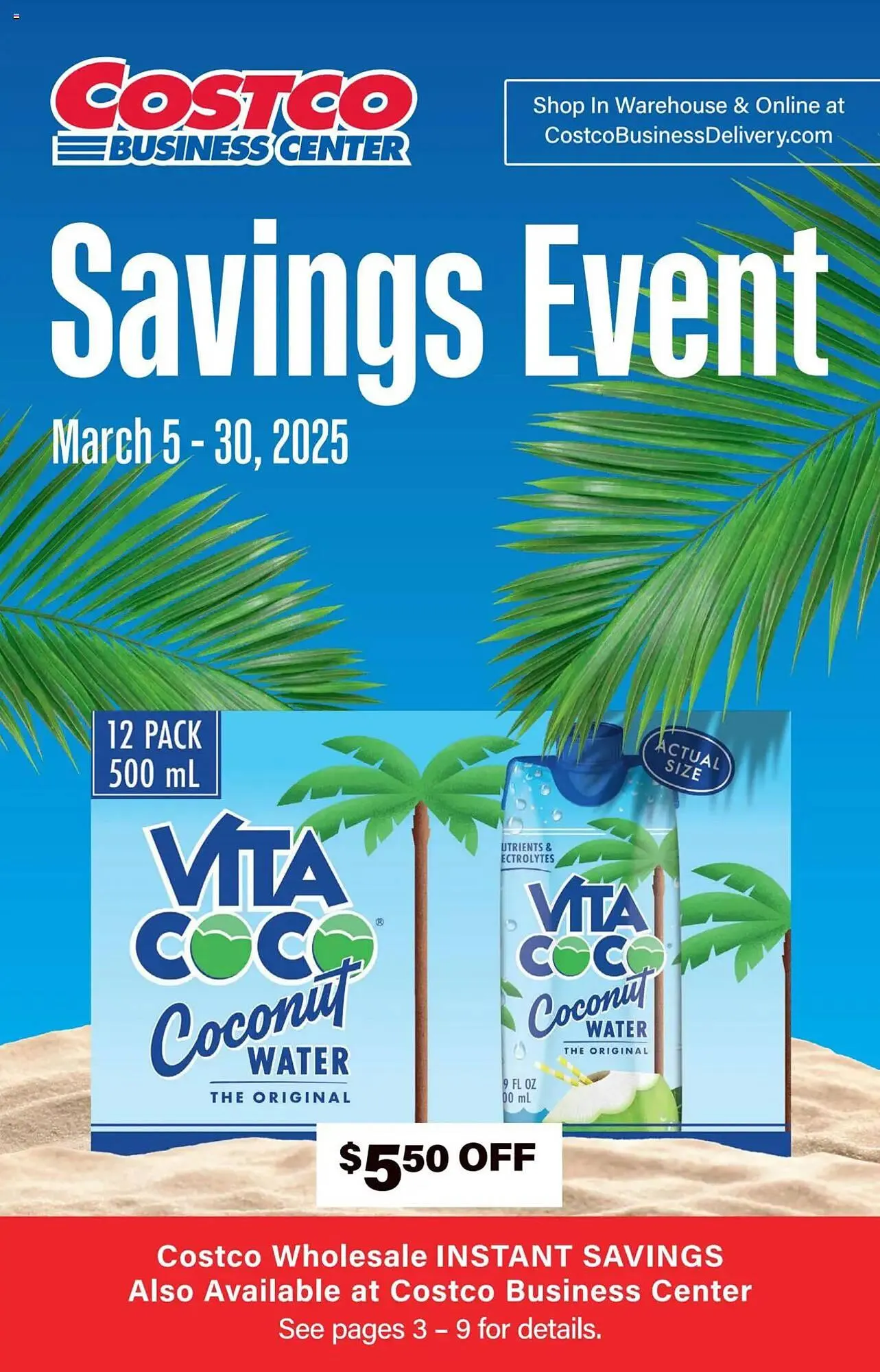 Catálogo de Costco Weekly Ad 5 de marzo al 30 de marzo 2025 - Página 1