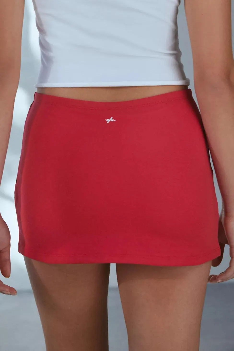 Out From Under Bec Fitted Low Rise Micro Mini Skort