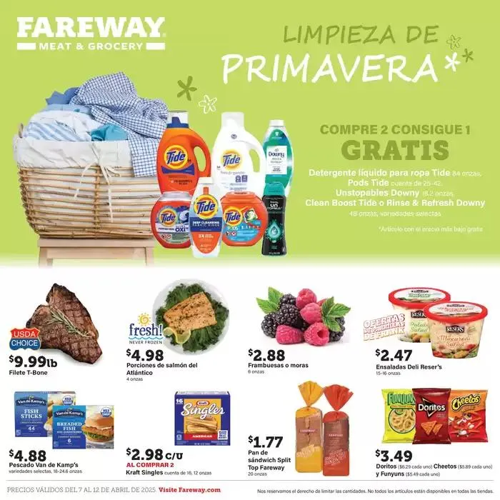 Weekly ad Exclusive deals for our customers from April 7 to April 12 2025 - Page 1