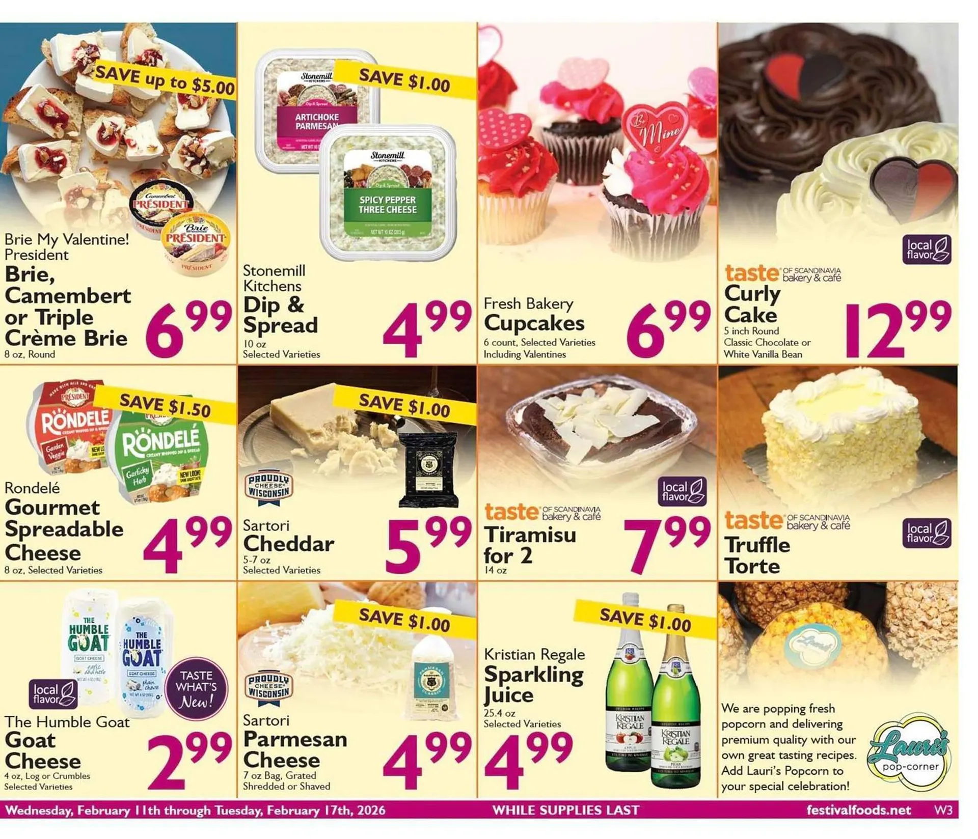 Weekly promotion Festival Foods weekly ad spanning from February 11 to February 17 2026 - Page 7 for Catalogue 365