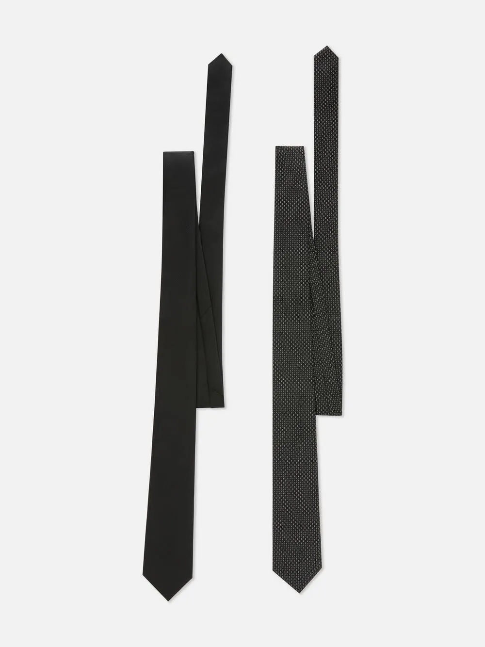 Twin Pack Patterned Ties