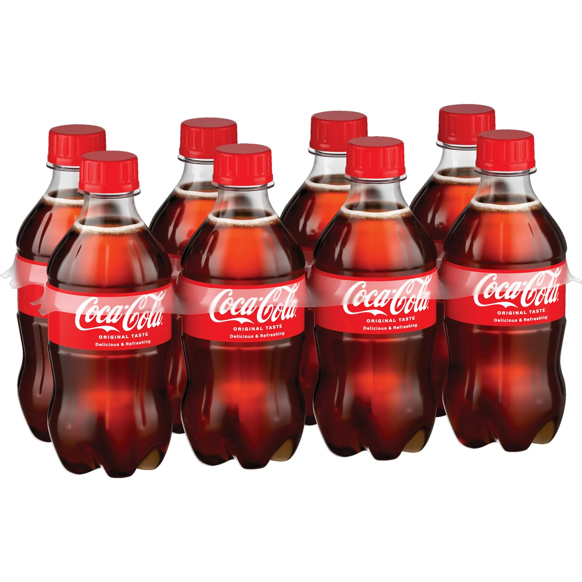 Coca Cola Classic Soda Bottles 8PK