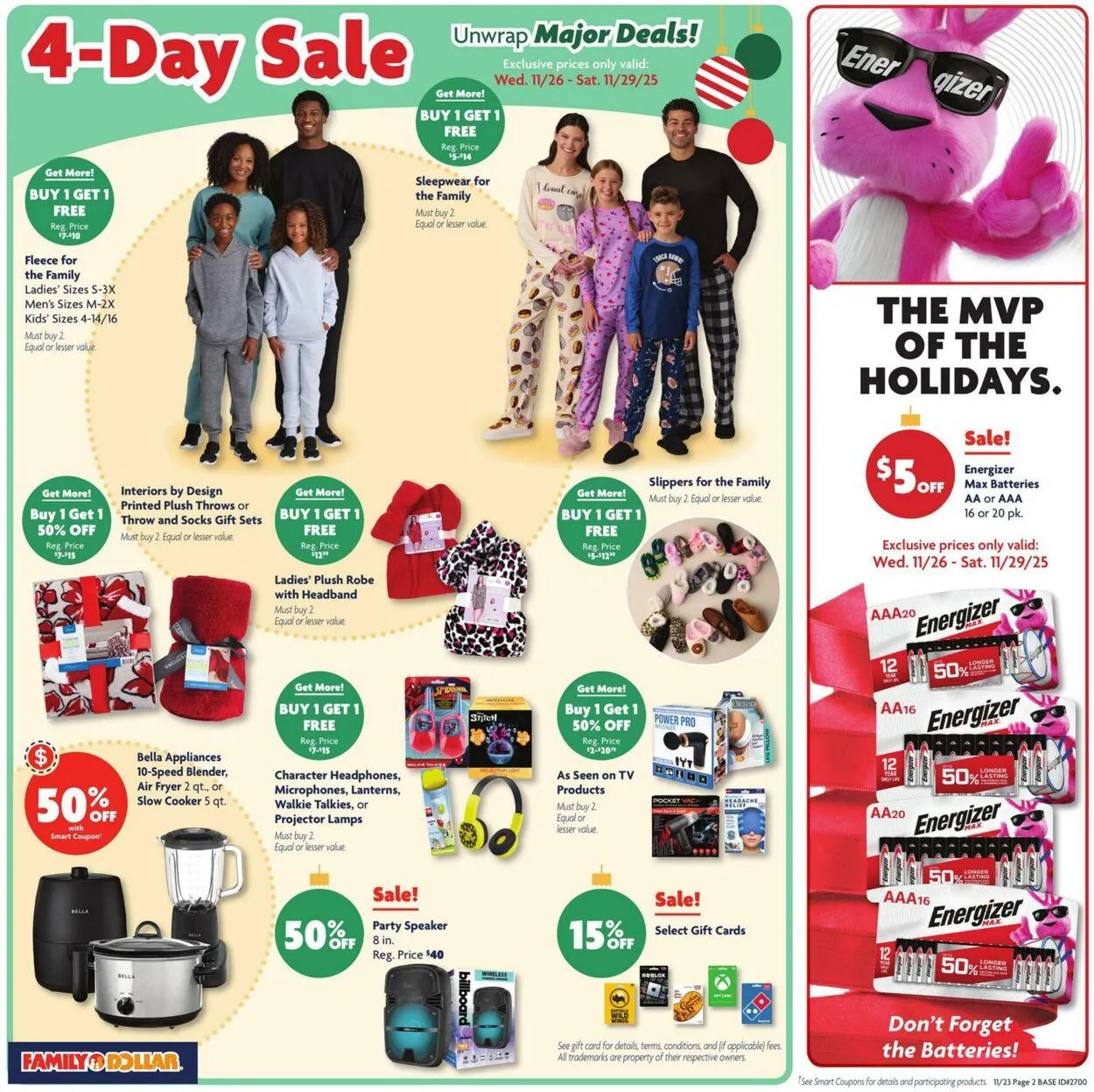 Catálogo de Family Dollar Current weekly ad 23 de noviembre al 29 de noviembre 2025 - Página 2