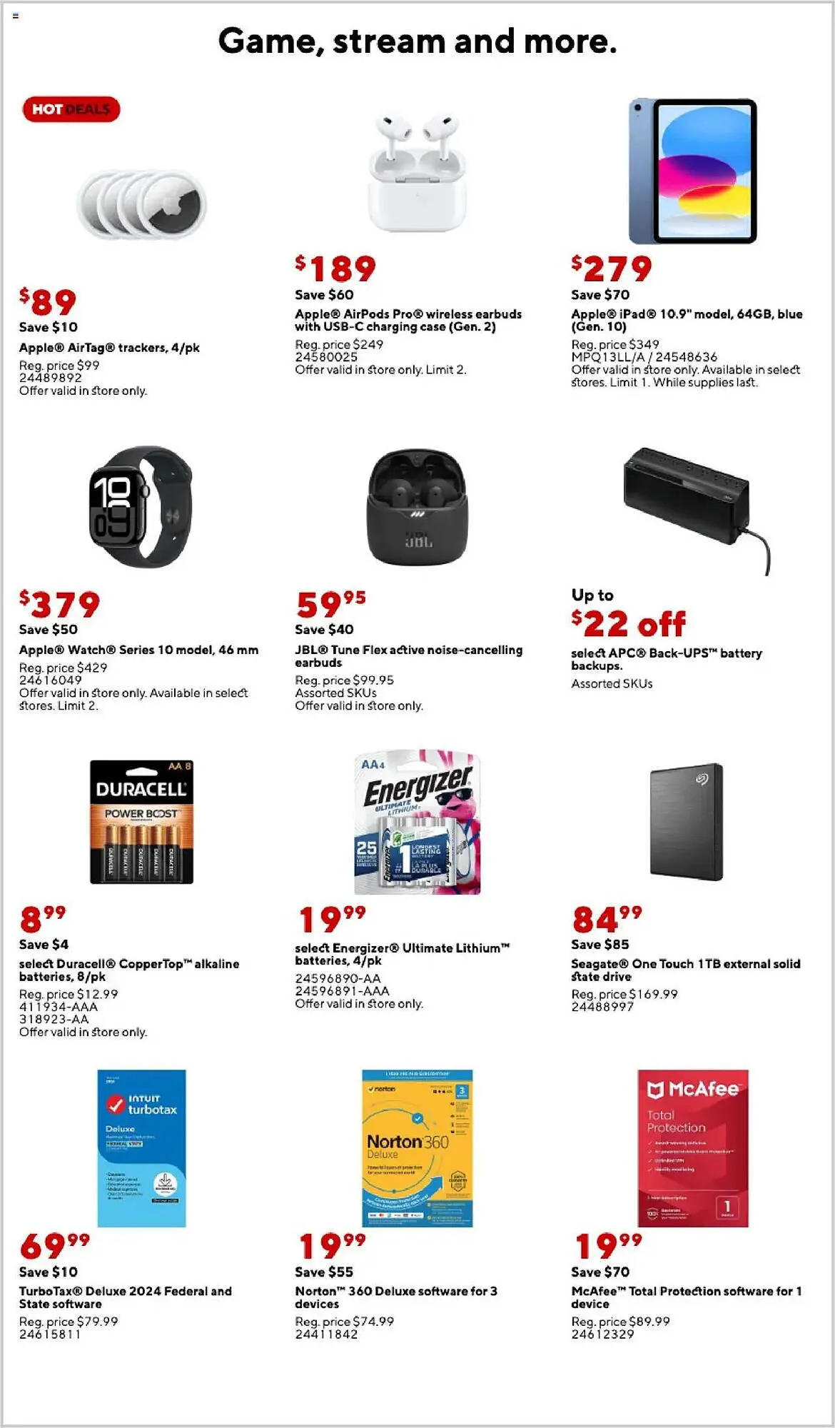 Weekly ad Staples Weekly Ad from April 6 to April 12 2025 - Page 5